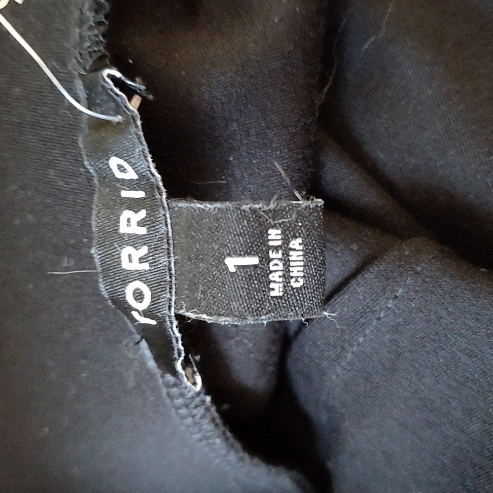 Faux leather mini skirt